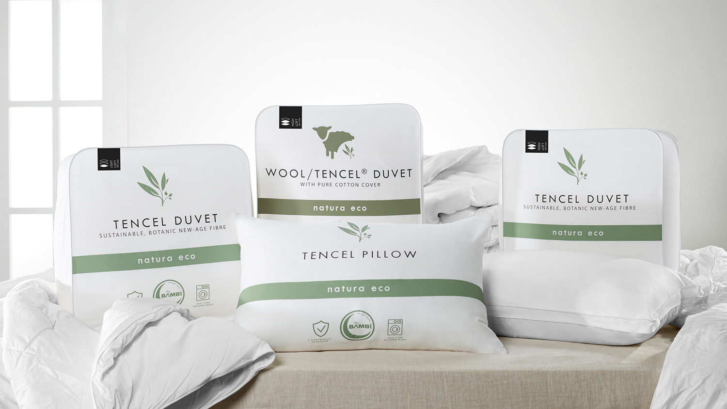 Wool Tencel Blend Duvet Inner by Bambi